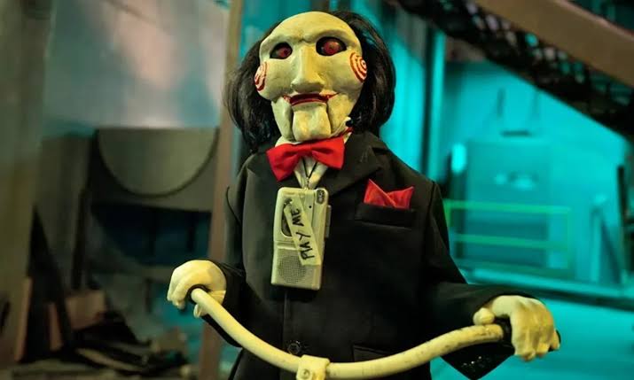 Jogos Mortais SAW Bonecos de Terror Billy e Jigsaw - Arte em